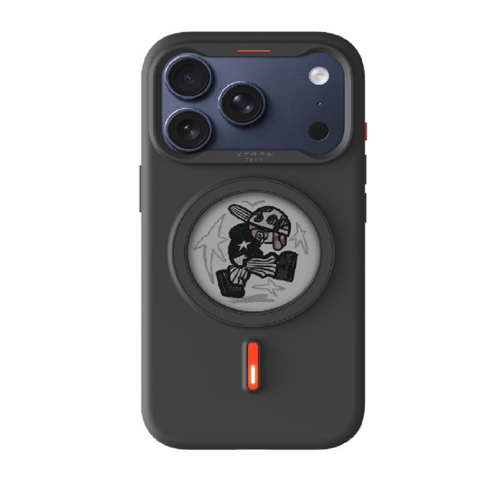 XTREM極稚 i18 Pro 磁吸易印殼-黑