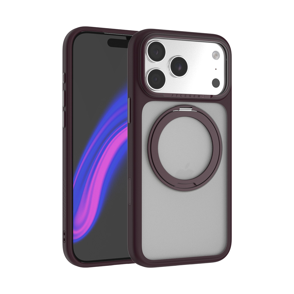 JTL i18 Pro Edge Solid 磁吸支架殼-霧紫