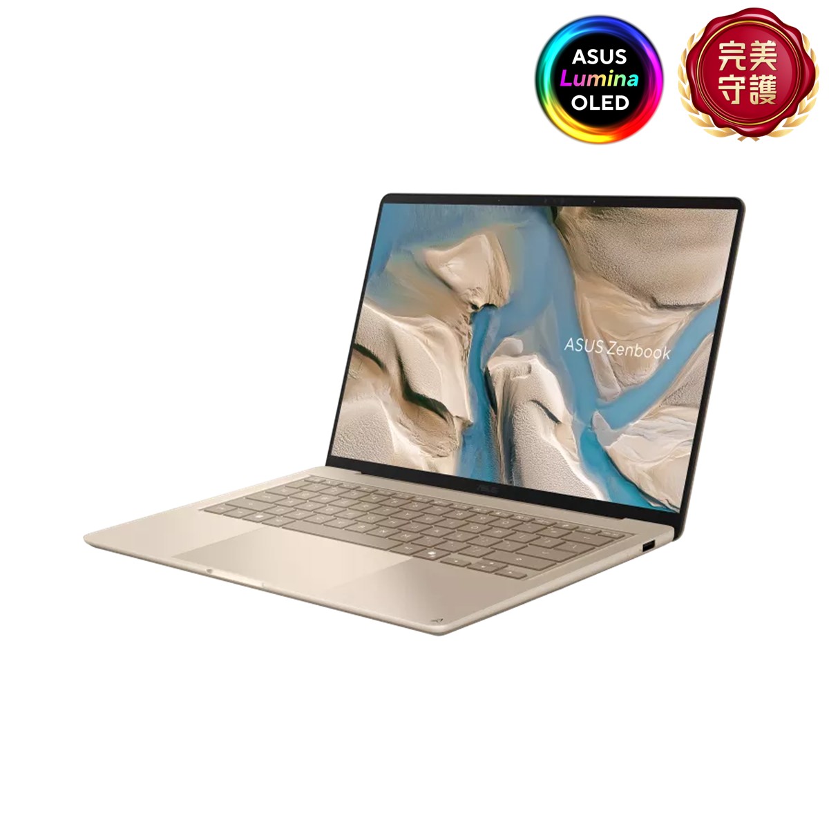 華碩 ASUS Zenbook OLED AI筆電14"(Snapdragon X X1 26 100/16G/512G/UMA/W11)金