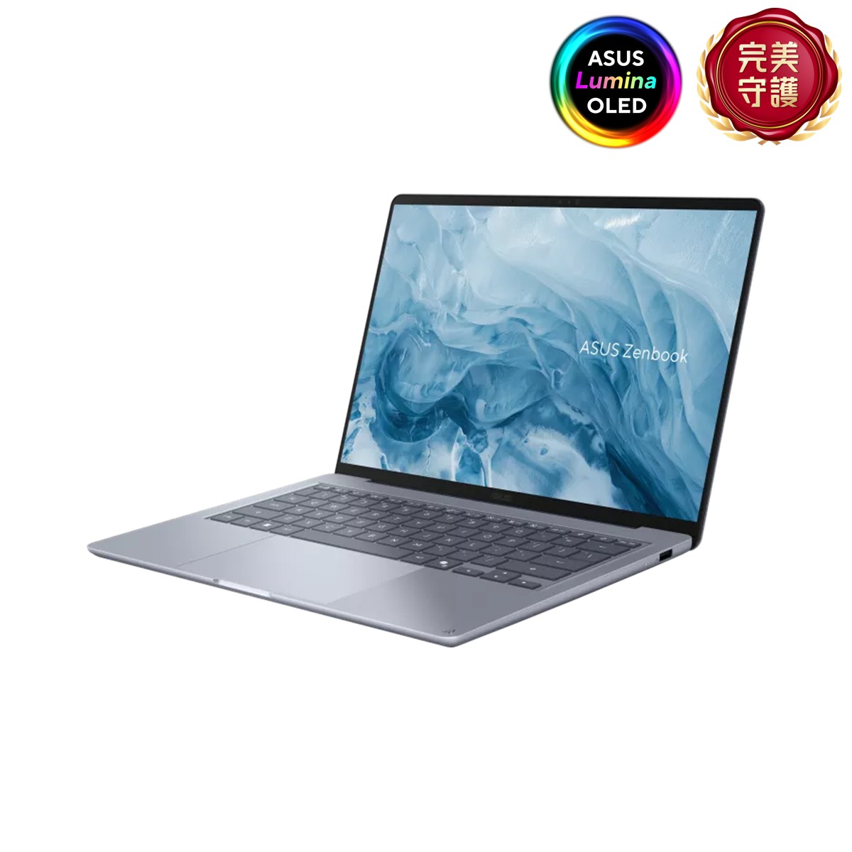 華碩 ASUS Zenbook OLED AI筆電14"(Snapdragon X X1 26 100/16G/512G/UMA/W11)藍