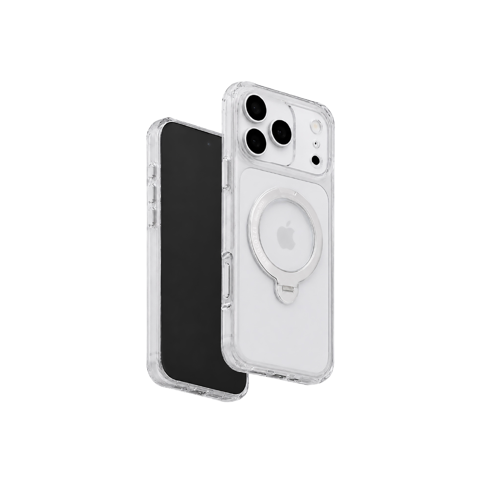 MONOCOZZI i18 Pro 磁吸支架按鍵殼-透明