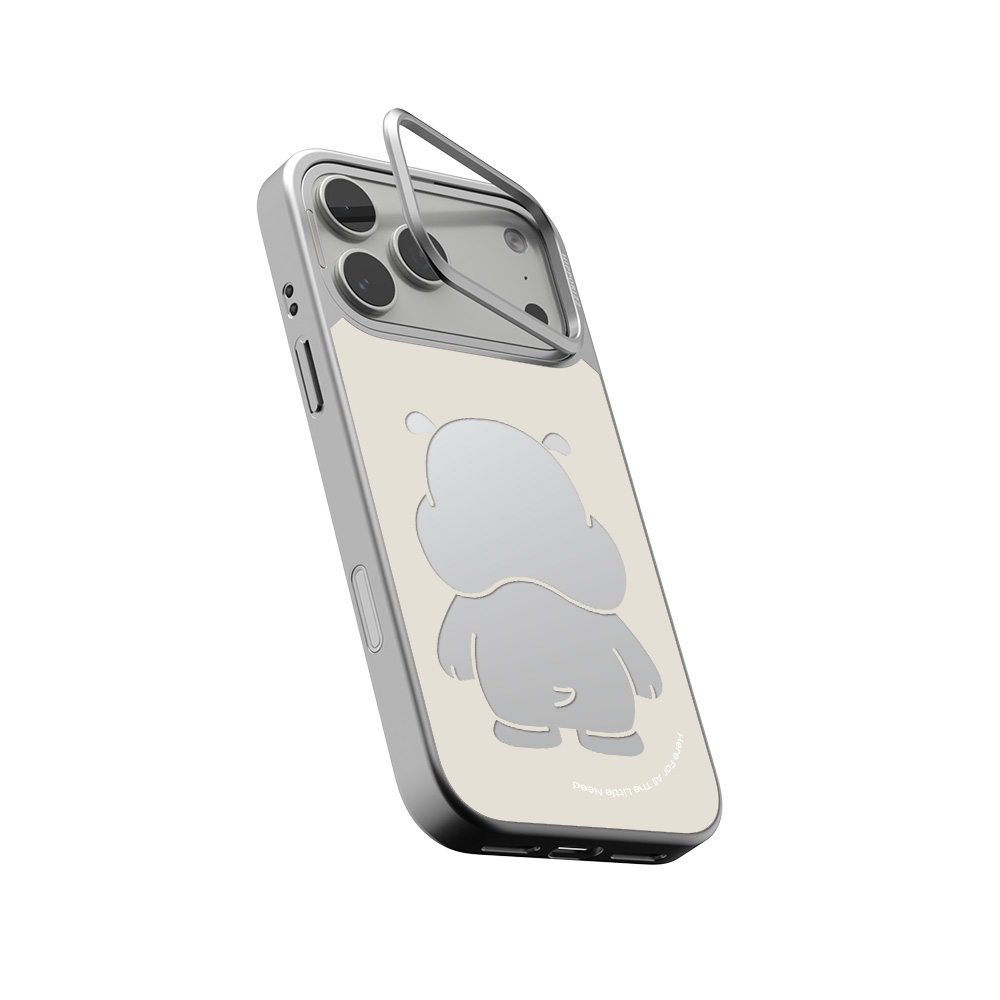 Hipporizz i18 ProMax 鏡面磁吸殼-背影