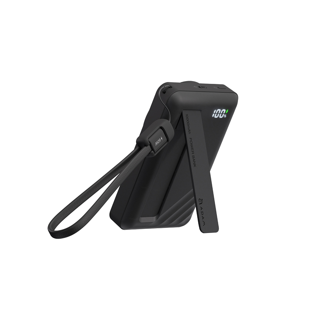 ADAM VIONTA D10固態行動電源10000mAh-黑