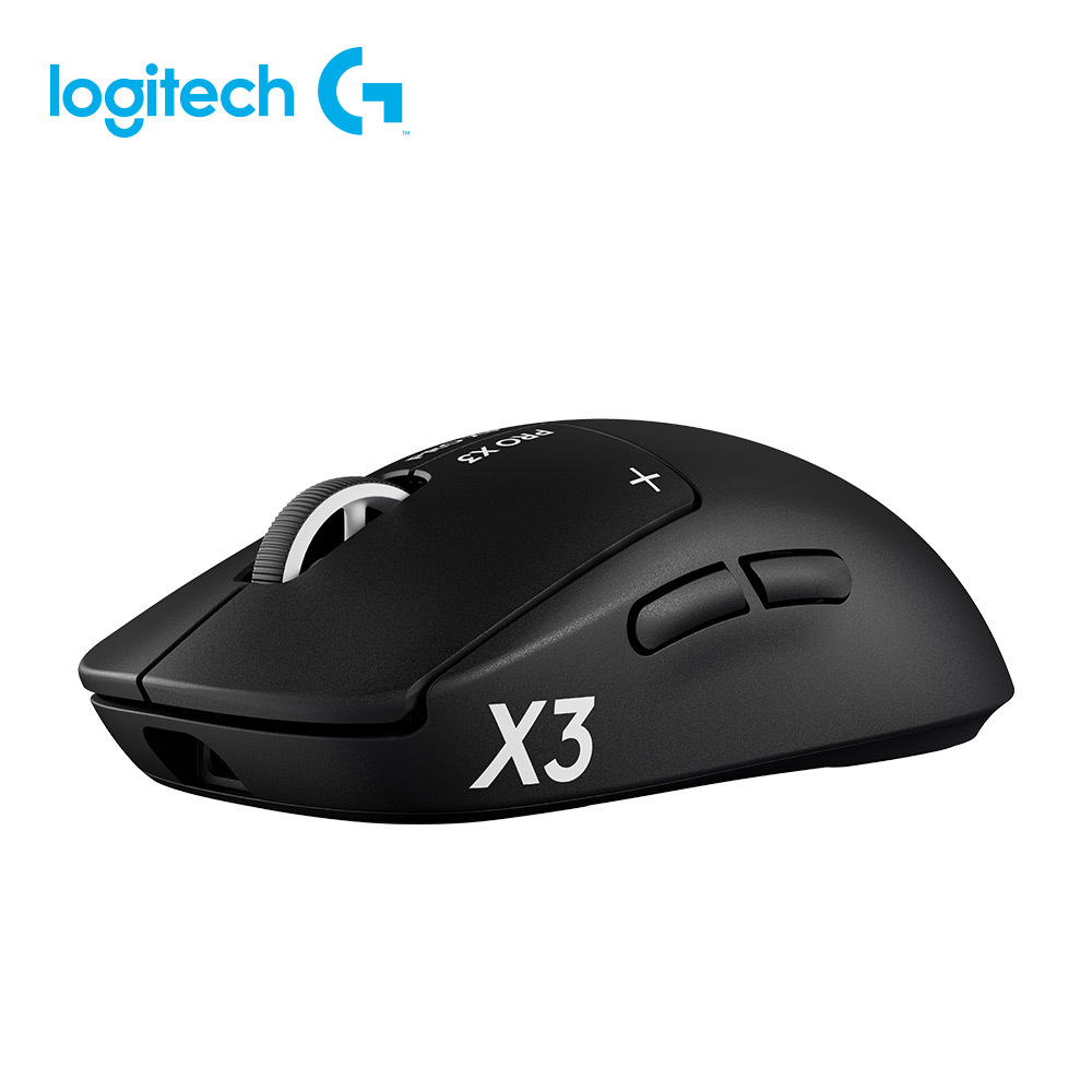 羅技PRO X3 SUPERSTRIKE無線類比滑鼠-黑