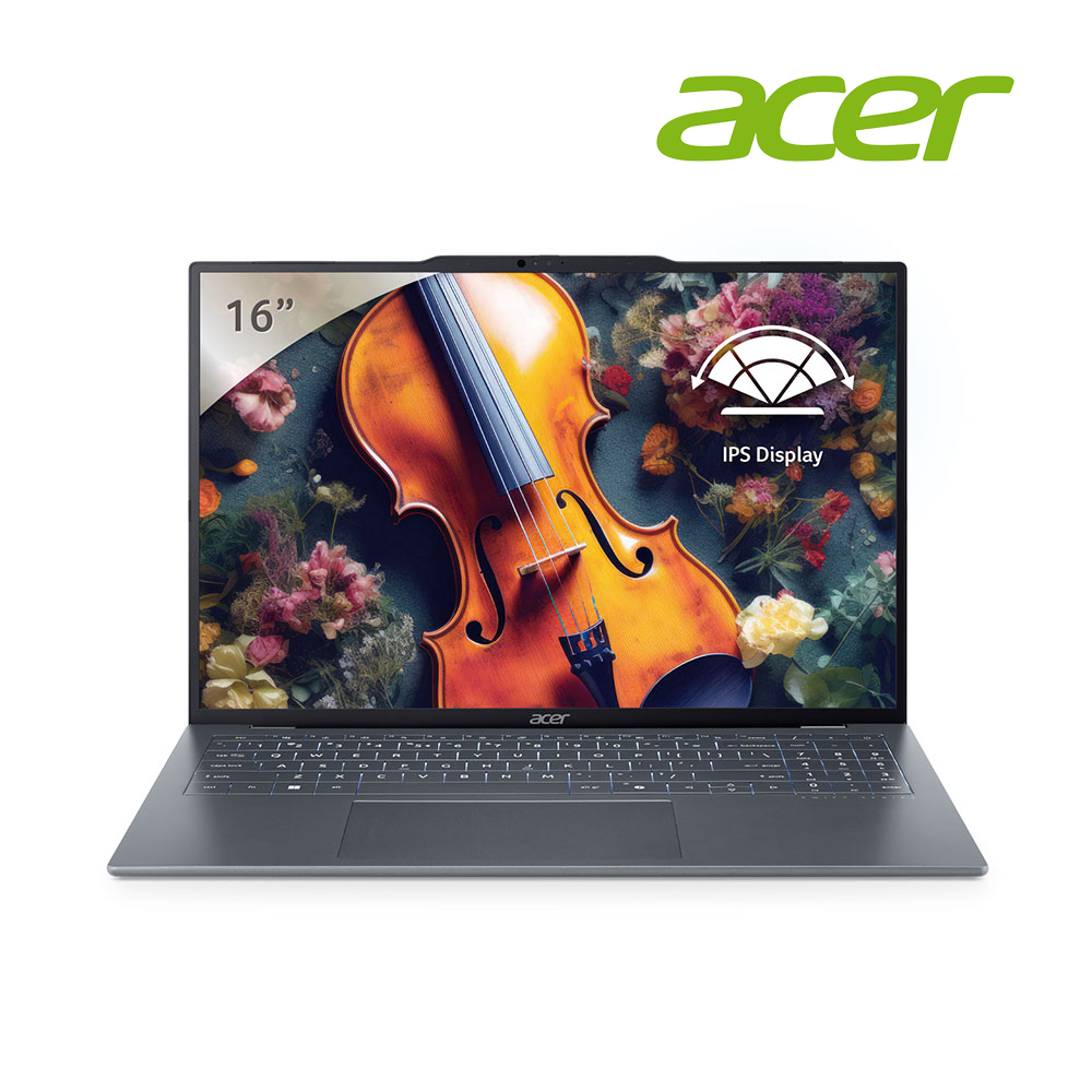 ACER Swift Air 輕薄筆電 灰 (AI 5 430/16G/512G SSD/Win11)