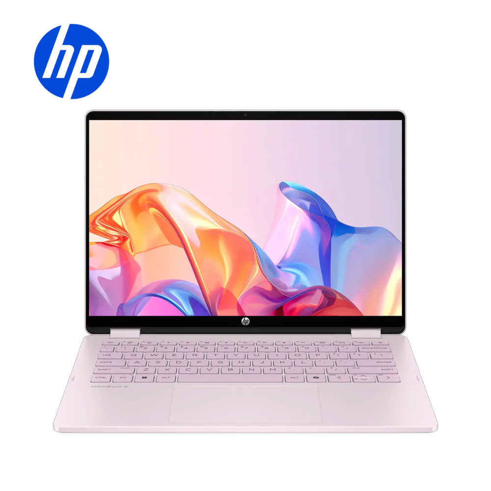 HP OmniBook 5 Flip 14 翻轉觸控筆電 粉 (Ultra 7-355/32G/1TB SSD/W11)