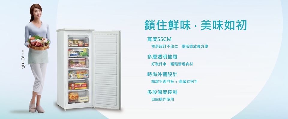 聲寶冷凍櫃