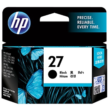 HP 27號黑色墨水匣