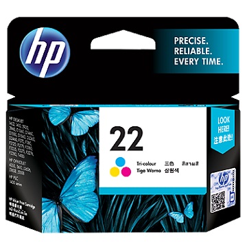 惠普HP 22號彩色墨水匣
