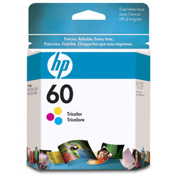 HP 60號彩色墨水匣 HP 60號彩色墨水匣