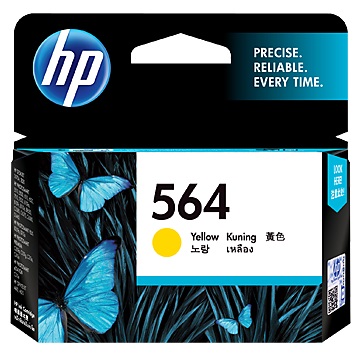 惠普HP 564 黃色墨水匣