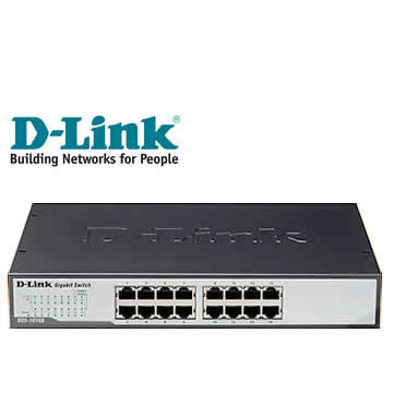D-Link 節能交換式集線器