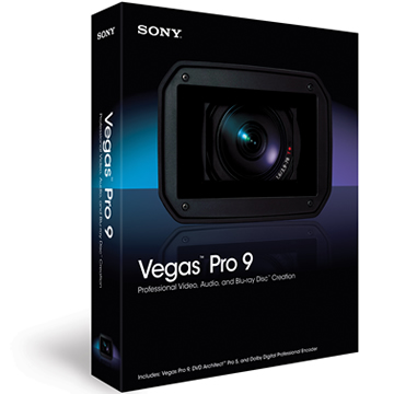 SONY 影像編輯軟體Vegas Pro 9 (盒裝/英文版)