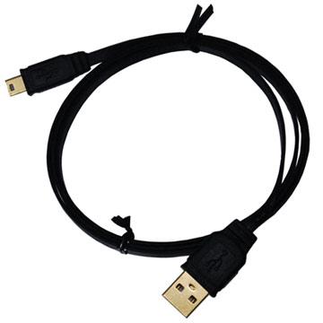 i-gota超薄型USB2.0連接線-A公對Mini5P-1M
