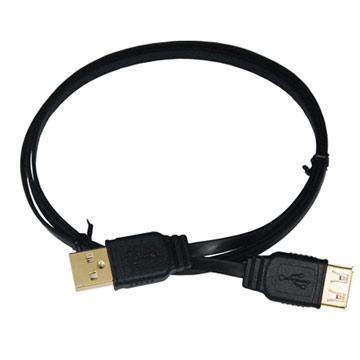 i-gota超薄型USB2.0連接線-A公對A母-1M