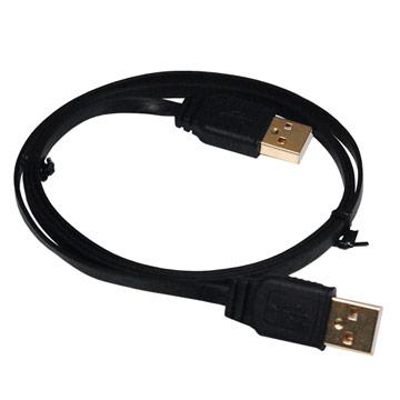 i-gota超薄型USB2.0連接線-A公對A公-1M