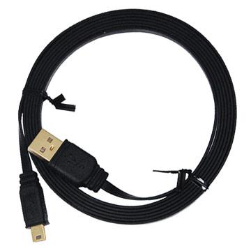 i-gota超薄型USB2.0連接線-A公對Mini5P-2M