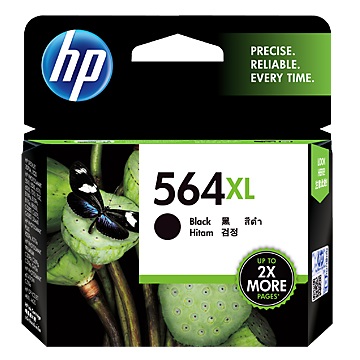 惠普HP 564XL 高容量黑色墨水匣