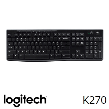(拆封品) 羅技 Logitech K270 無線鍵盤