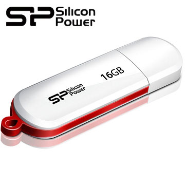 【16G】廣穎 Silicon-Power Luxmini 320 隨身碟(白)