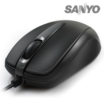 SANYO 超手感有線光學滑鼠