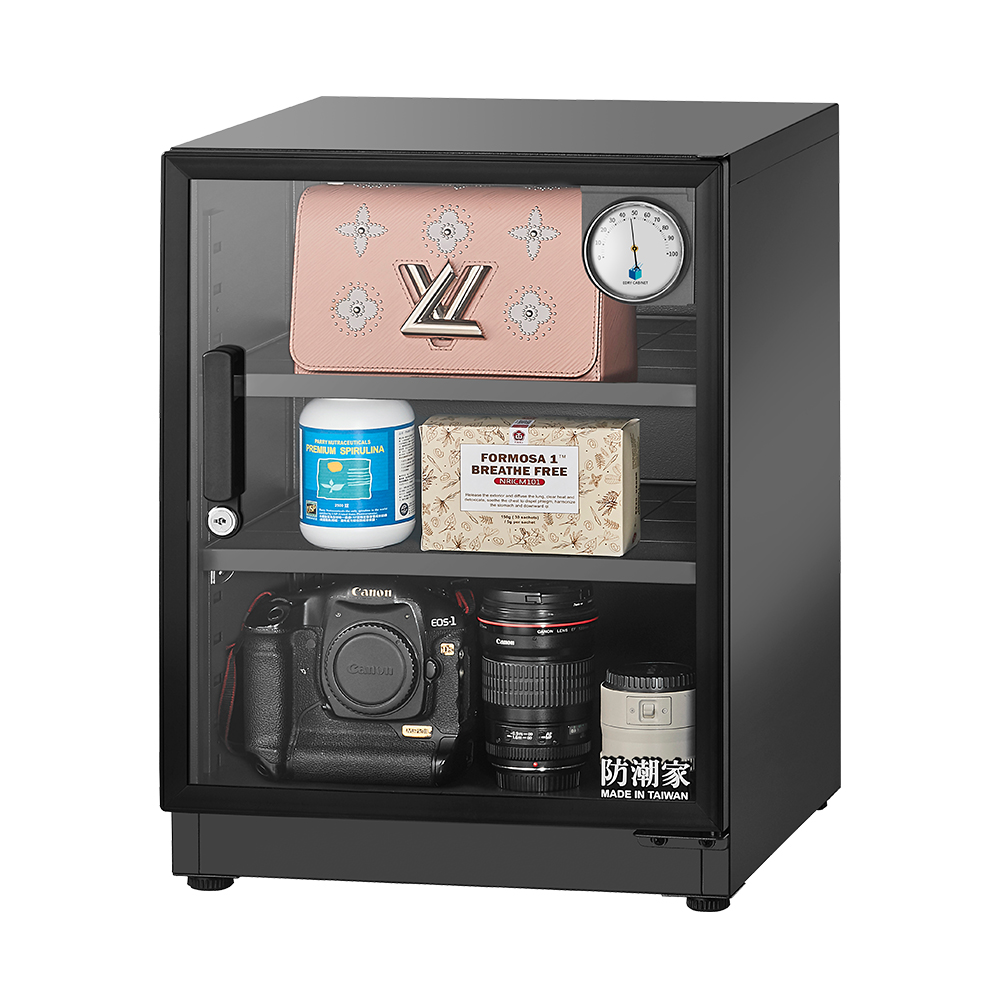 防潮家D-70C電子防潮箱(72公升)