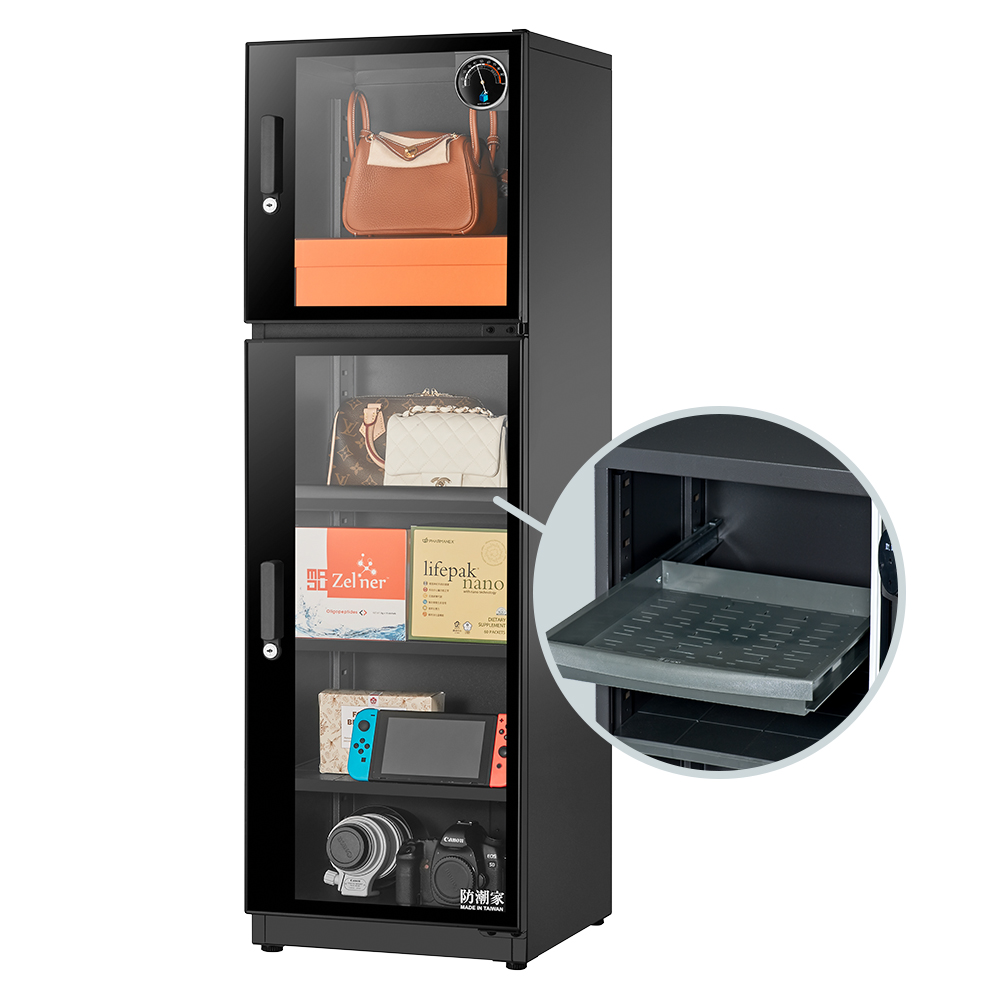 防潮家FD-200CA電子防潮箱(185公升)