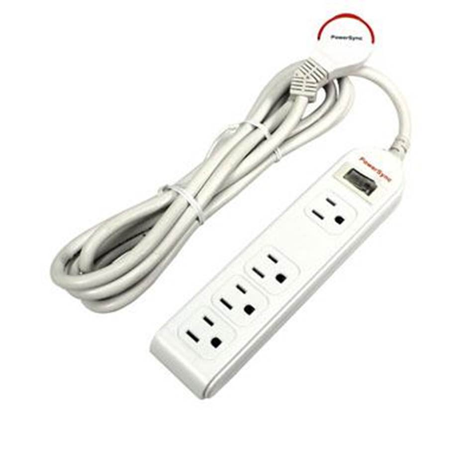 群加PowerSync 防雷擊1開4插延長線(加大距離)2.7M - 細節圖 1