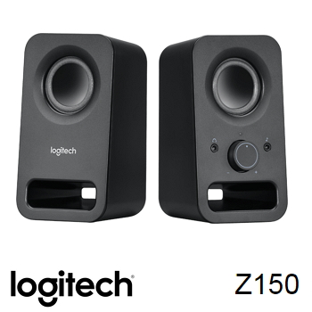 (福利品)羅技Logitech Z150 多媒體音箱喇叭 黑