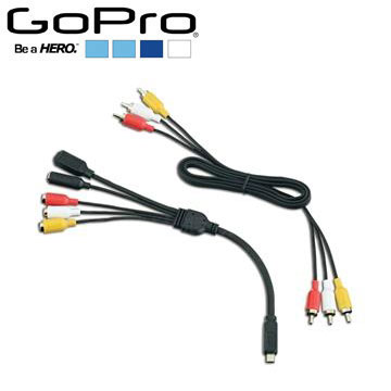 GoPro ANCBL-30 USB轉AV端子外接麥克風線組