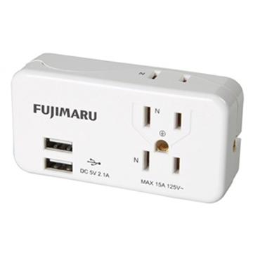 FUJIMARU 3座2+3孔 USB擴充座