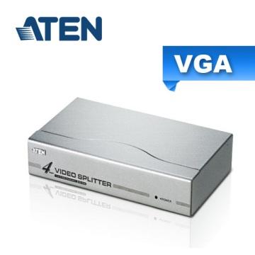 ATEN 4埠 VGA 螢幕分配器