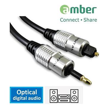 amber S/PDIF 光纖數位音訊傳輸線 mini-1M