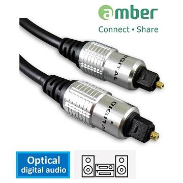 amber S/PDIF 光纖數位音訊傳輸線-2M