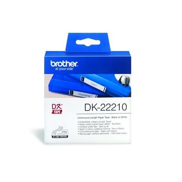 Brother DK-22210耐用型紙質連續標籤帶卡匣