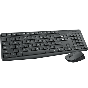 羅技 Logitech MK235 無線鍵盤滑鼠組 - 細節圖 1