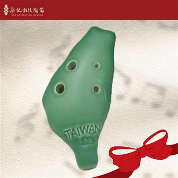 南投鼎記 中音C調6孔陶笛 綠色