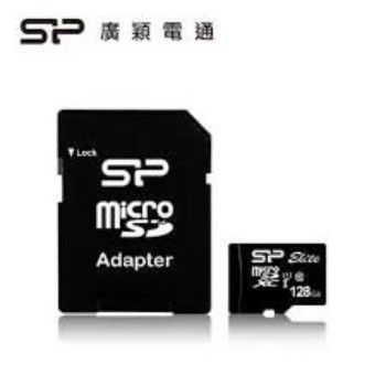 SP廣穎 MicroSDXC U1 128GB 記憶卡(含轉卡)