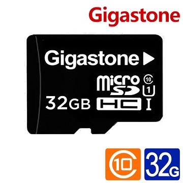 Gigastone立達 MicroSD U1 32GB記憶卡(附轉卡)