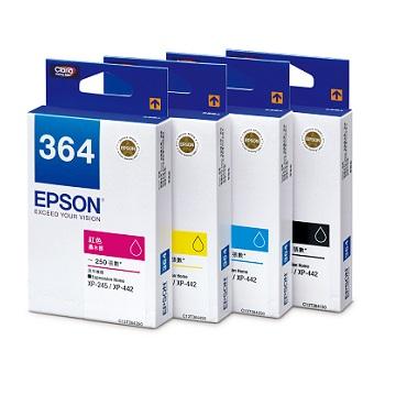愛普生EPSON 364 墨水匣量販組合包