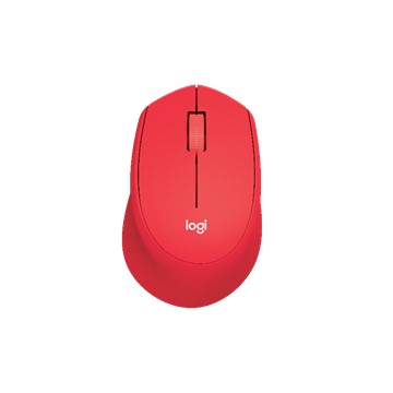 羅技 Logitech M331 舒適靜音滑鼠 紅