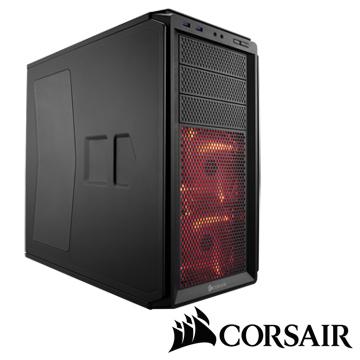 CORSAIR 3大4小 230T 電腦機殼-寂靜黑