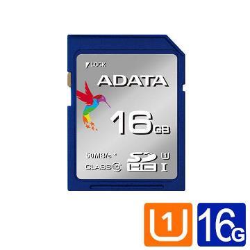 ADATA威剛 Premier SDHC UHS-I U1 16GB記憶卡