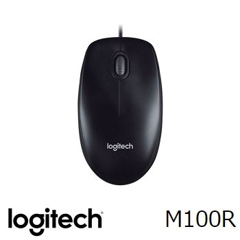 羅技Logitech M100R 2017 有線光學滑鼠