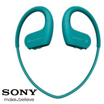 SONY索尼 Walkman 4GB 防水藍牙運動MP3 藍