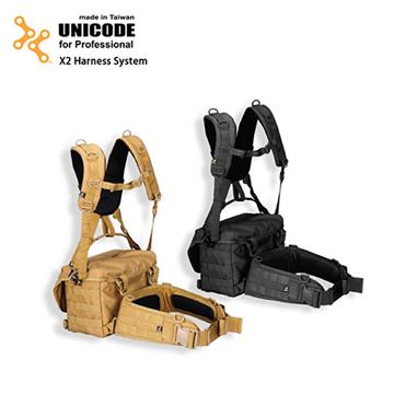 UNICODE  通用雙肩腰封負重系統