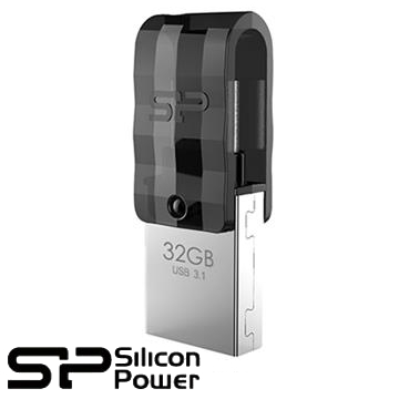 【32G】廣穎 Silicon-Power  Silicon-Power Mobile C31 Type-C雙用隨身碟