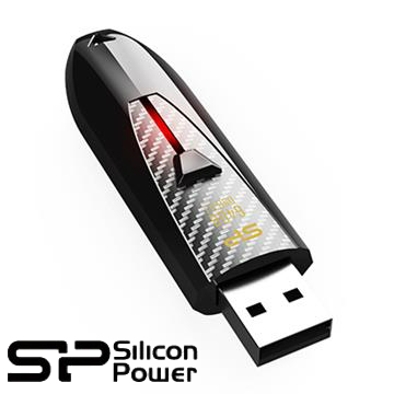 【32G】廣穎 Silicon-Power Blaze B25 USB 3.1隨身碟(黑)