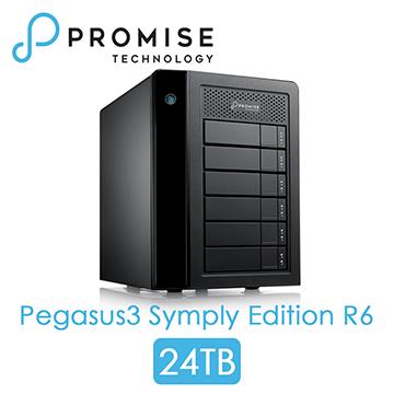 PROMISE Pegasus3 R6 Thunderbolt3 24TB