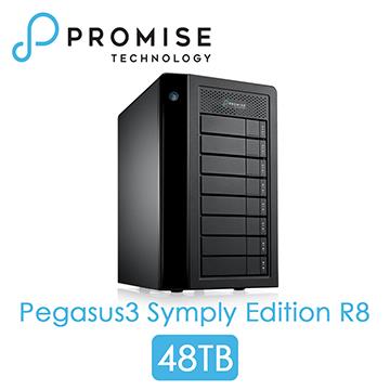 PROMISE Pegasus3 R8 Thunderbolt3 48TB